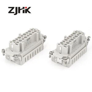 32 PIN Sisipan Penjepit Kandang Persegi Panjang Multipole